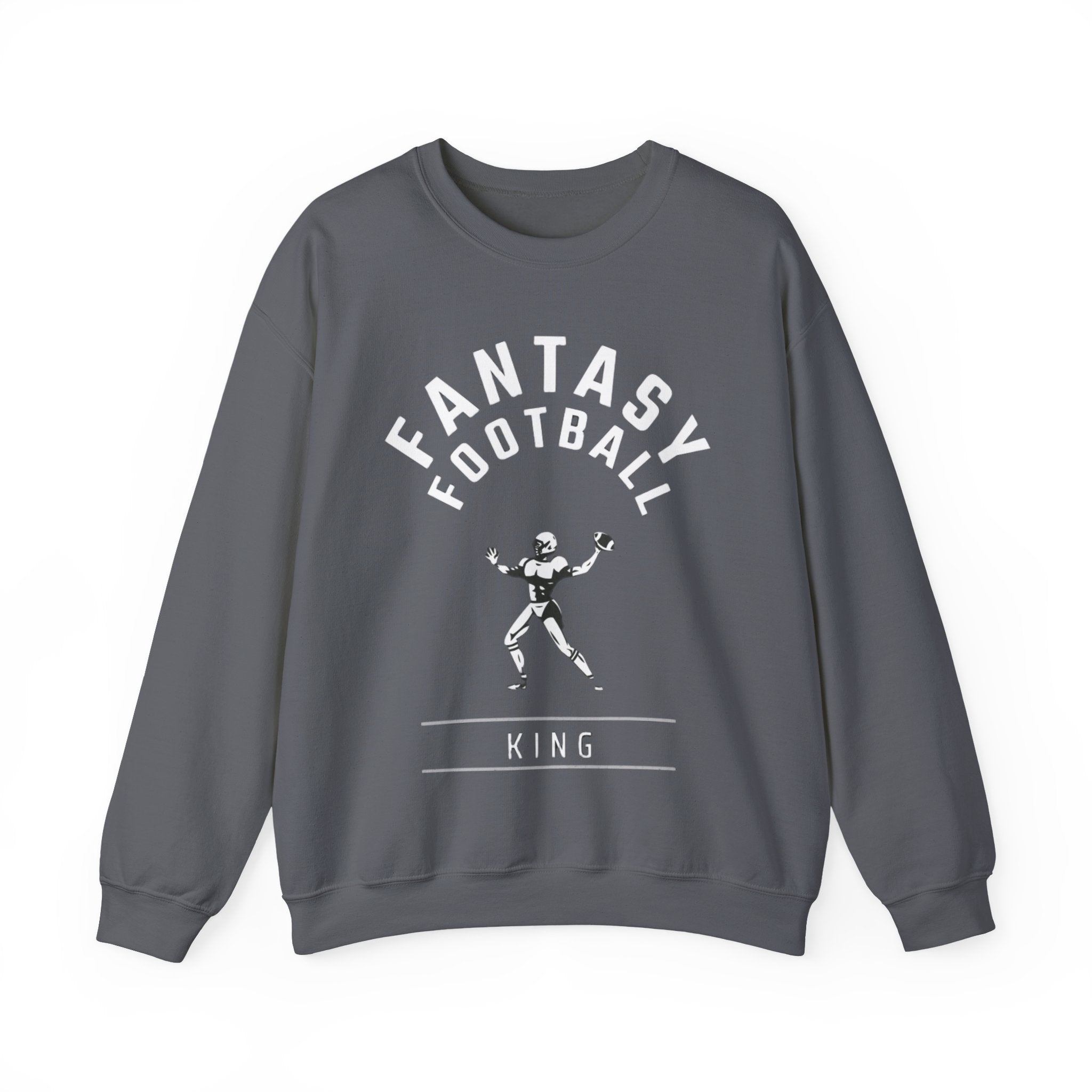 Fantasy Football King Graphic Crewneck