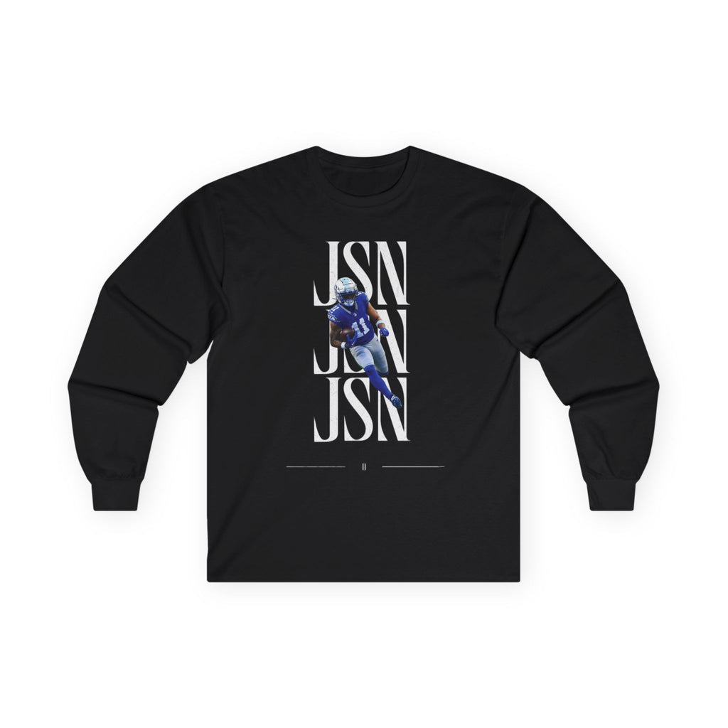 JSN graphic Long Sleeve Tee  Black