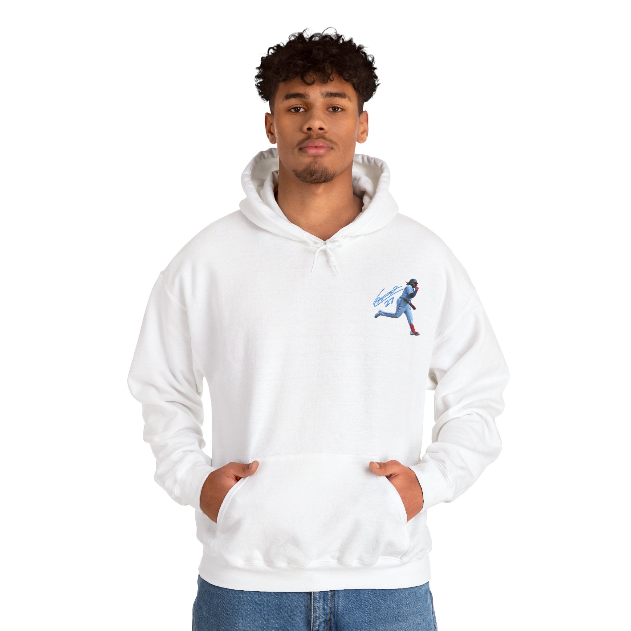Vladimir Guerrero Jr. Baseball Hoodie – Retro Player Graphic Sweatshirt