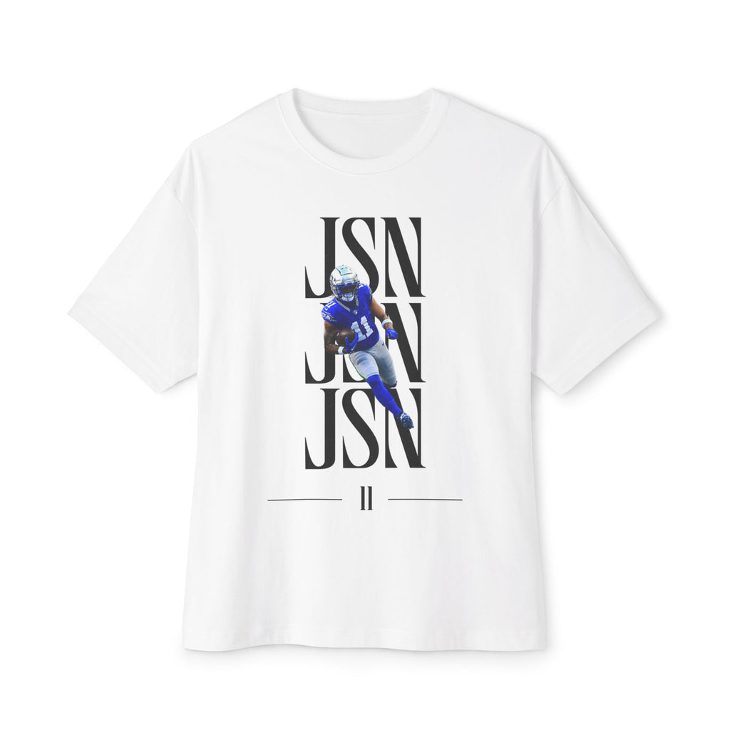 JSN Signature White Graphic Tee - All-Pro Vintage Exclusive