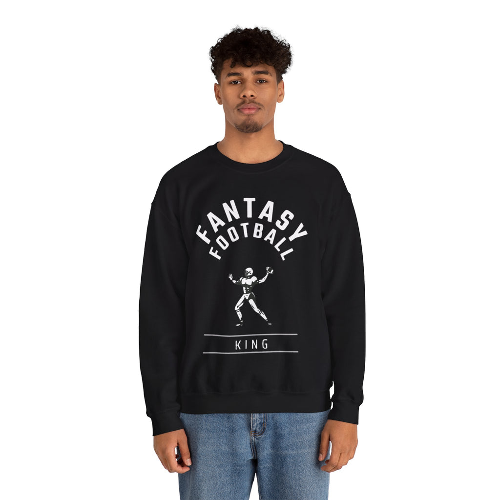 Fantasy Football King Graphic Crewneck