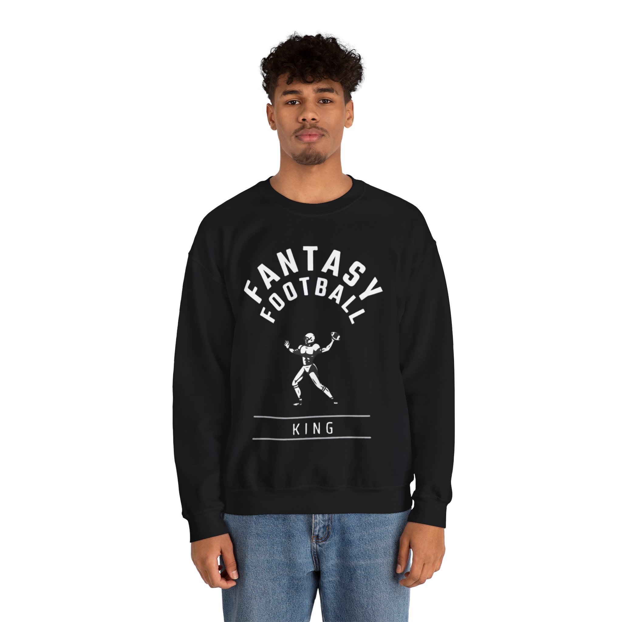 Fantasy Football King Graphic Crewneck